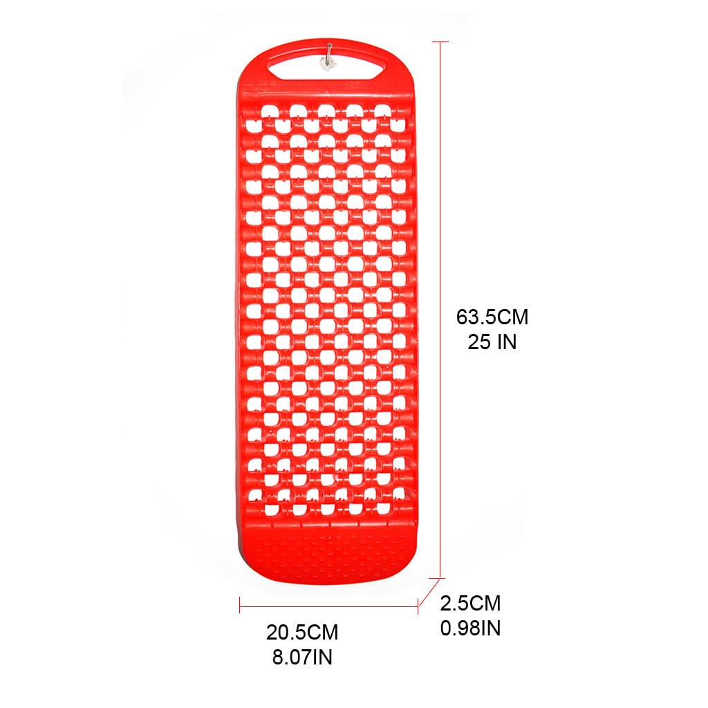 2Pcs Heavy Duty Car Recovery Traction Boards - Anti-Skid Off-Road Vehicle Mats for Sand, Mud & Snow - Essential 4x4 Driving Equipment for Jeep, Truck & SUV Adventures