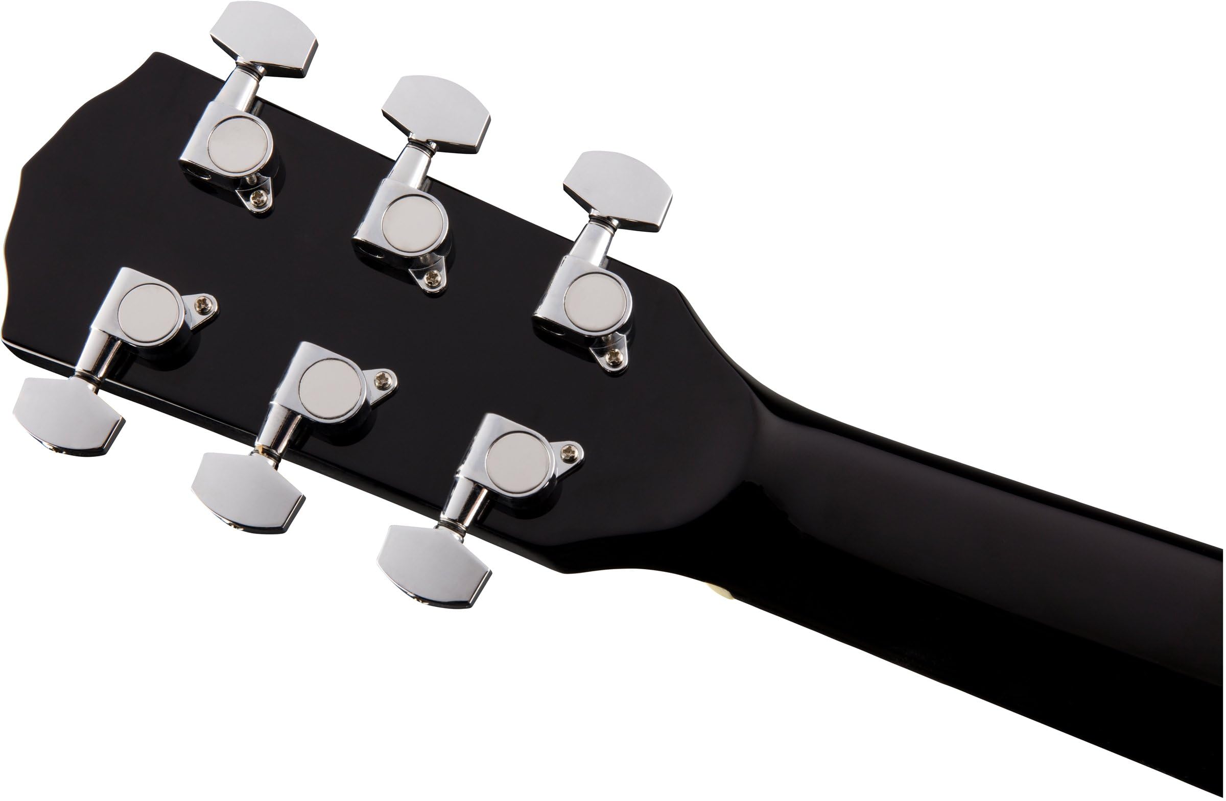 Fender CD-60S Solid Top Dreadnought Acoustic Guitar - Black with Gig Bag, Tuner, Strap, Strings, Picks & Instructional DVD | Perfect for Beginners, Live Performances & Home Practice
