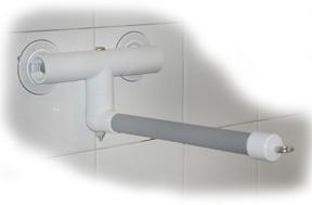 Small Shower and Window Perch for Birds - Adjustable Bathing & Resting Stand for Parrots, Cockatiels, Finches - Perfect for Bath Time & Sunny Relaxation by the Window