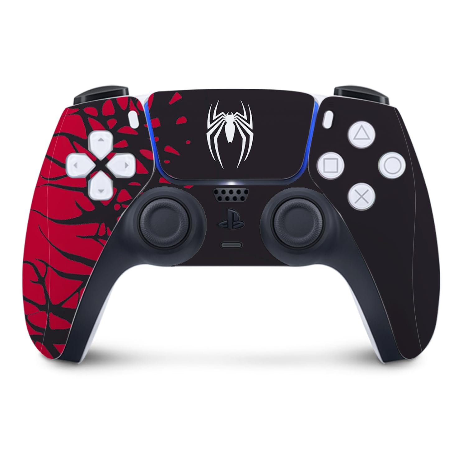 Premium Greshare Skins for PlayStation 5 PS5 Disc Edition - Spider Design Protective Vinyl Decal Stickers | Perfect for Gaming Setup, Home Decor & Gift Giving
