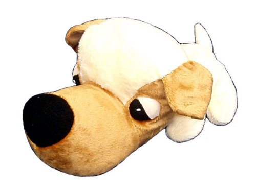 Boss Pet FatHedz Goldy Dog Toy - Durable Chew Toy for Large Dogs - Perfect for Playtime, Training & Teething Relief