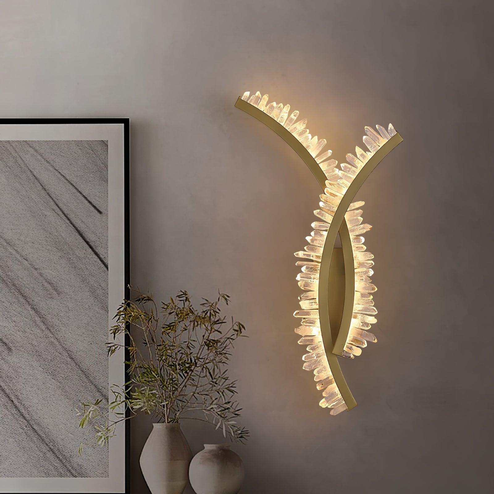 Hayes Wall Light - Modern LED Sconce for Bedroom, Living Room & Hallway - Dimmable Indoor Lighting Fixture with Warm White Light - Perfect for Home Decor, Reading & Ambient Lighting