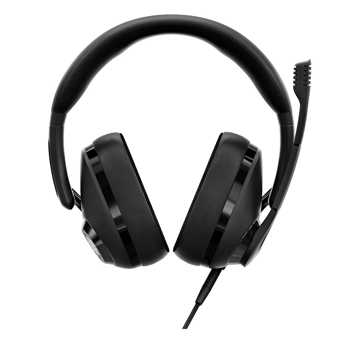 EPOS H3 Closed-Back Gaming Headset with Noise-Cancelling Mic - Wired Over-Ear Headphones for PC, Mac, PS4, PS5, Xbox & Switch | Comfortable for Long Gaming Sessions & Online Meetings (Renewed, Onyx Black)