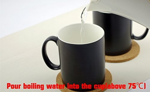 Funny Magic Morphing Coffee Mug - Heat-Activated Ceramic Cup with 'I'm a Lip Biter' Design | Perfect for Office Pranks, Gag Gifts & Coffee Lovers