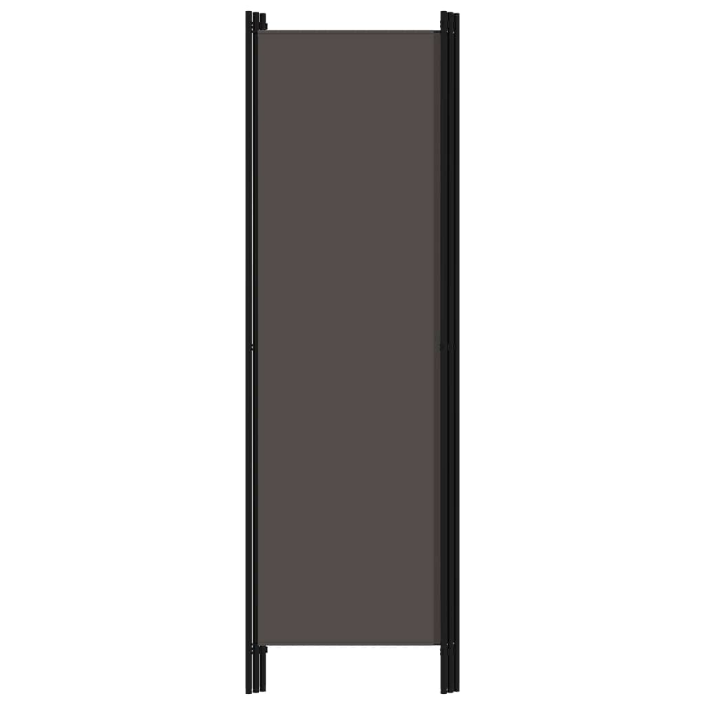 CHARMMA 3-Panel Room Divider Screen - Anthracite Grey - 59.1