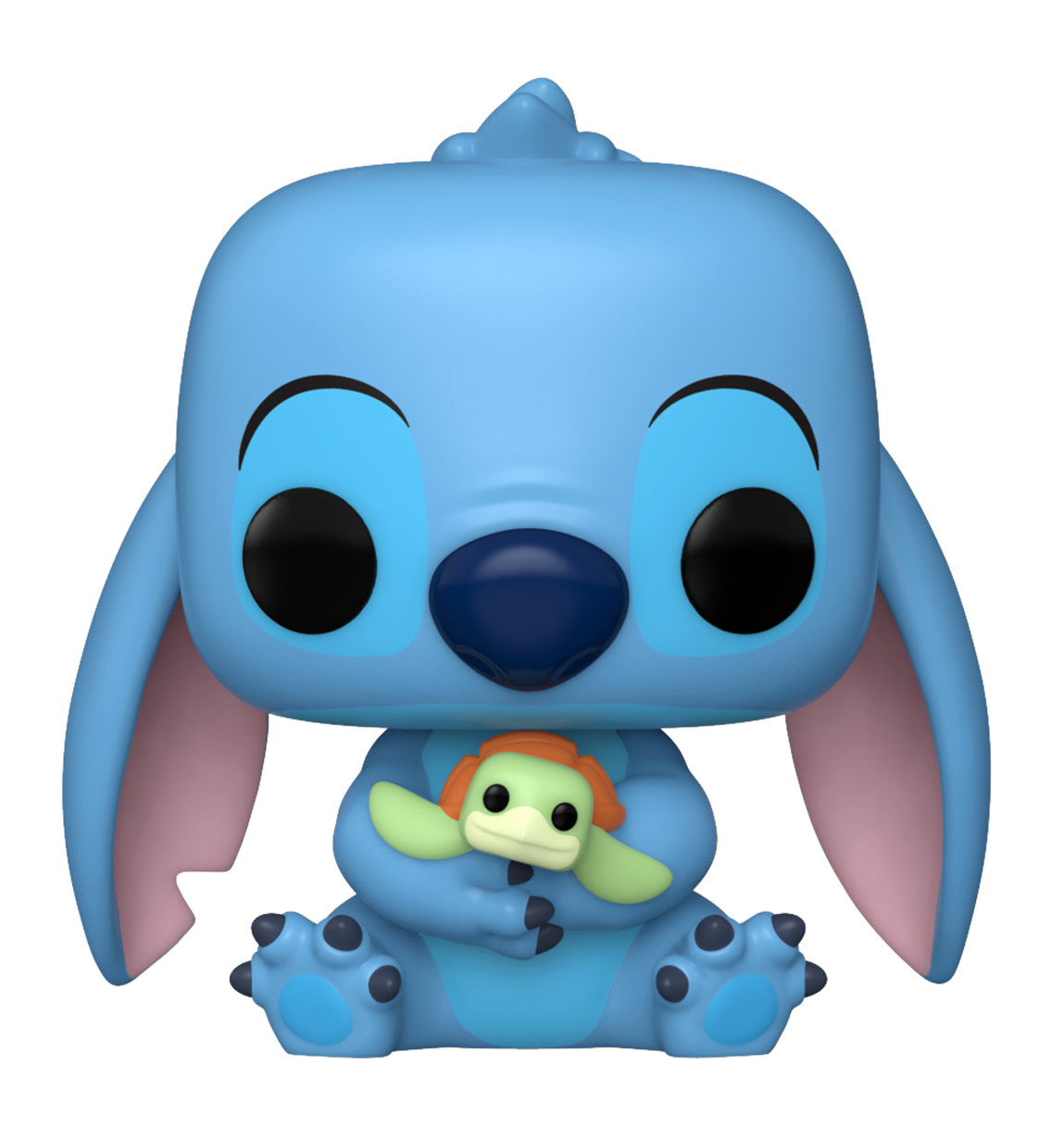 Disney Lilo & Stitch Pop! Vinyl Figure - Stitch with Turtle #1353 | Funko Collectible Toy for Disney Fans, Perfect for Display, Gifts & Home Decor