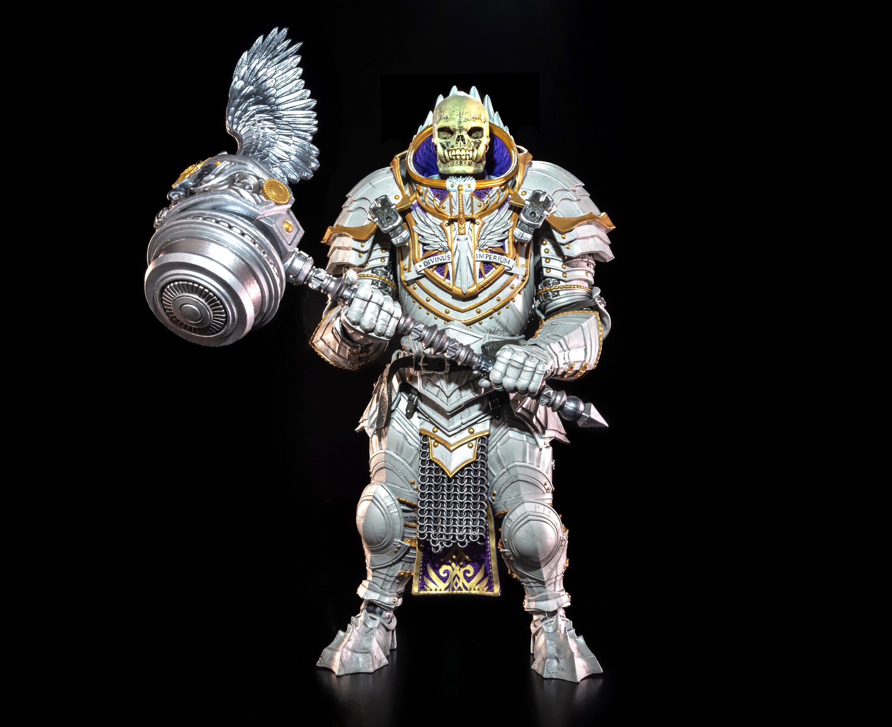Mythic Legions 1/12 Scale 6-Inch Action Figure - Necronominus Sir Ucczajk (Ogre) | Four Horsemen Studios | Collectible Fantasy Warrior for Display & Role-Playing Games