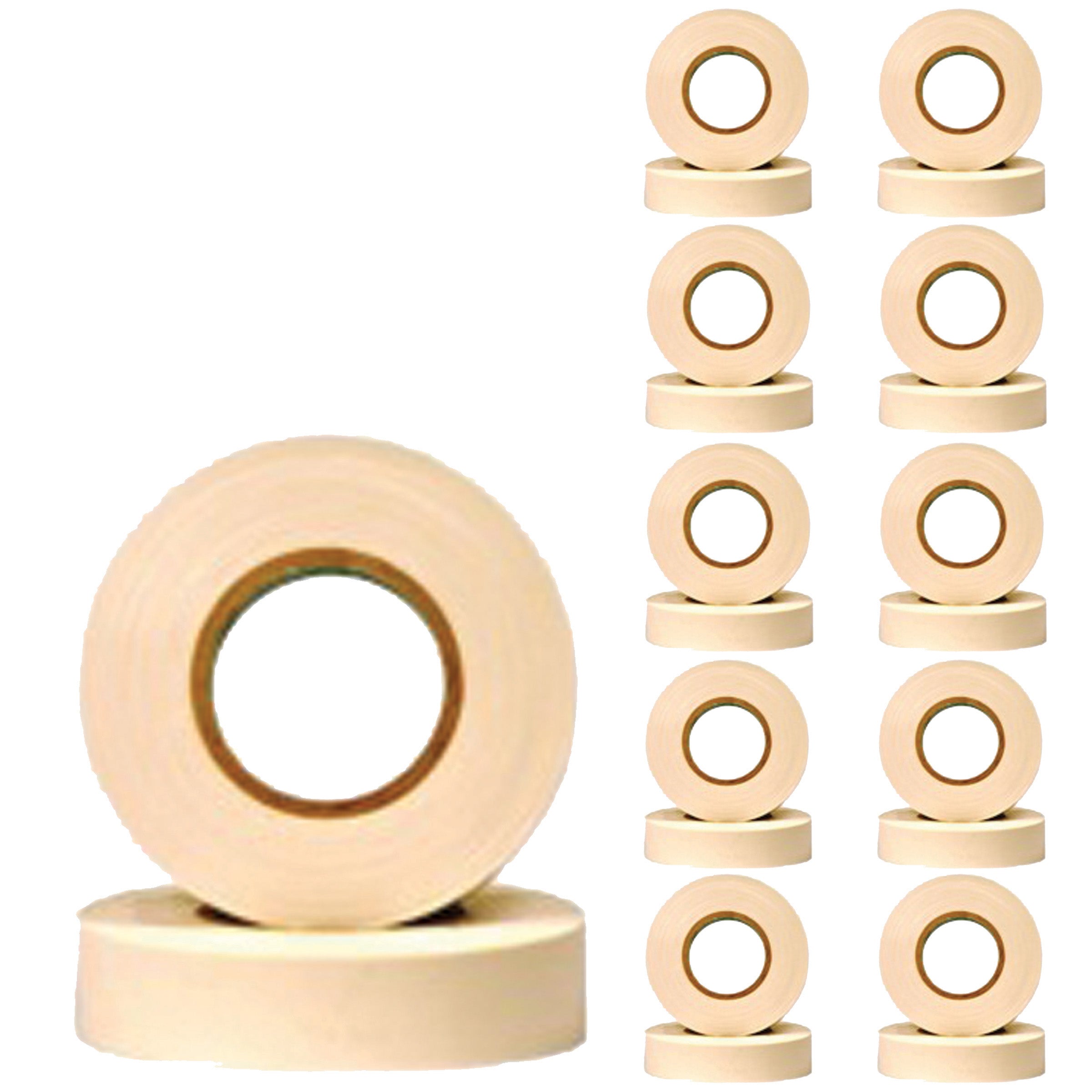 10 Pack White Electrical Tape - Premium Vinyl Insulation Tape for Wiring, Repairs & Crafts - Ideal for Home, Office & DIY Projects