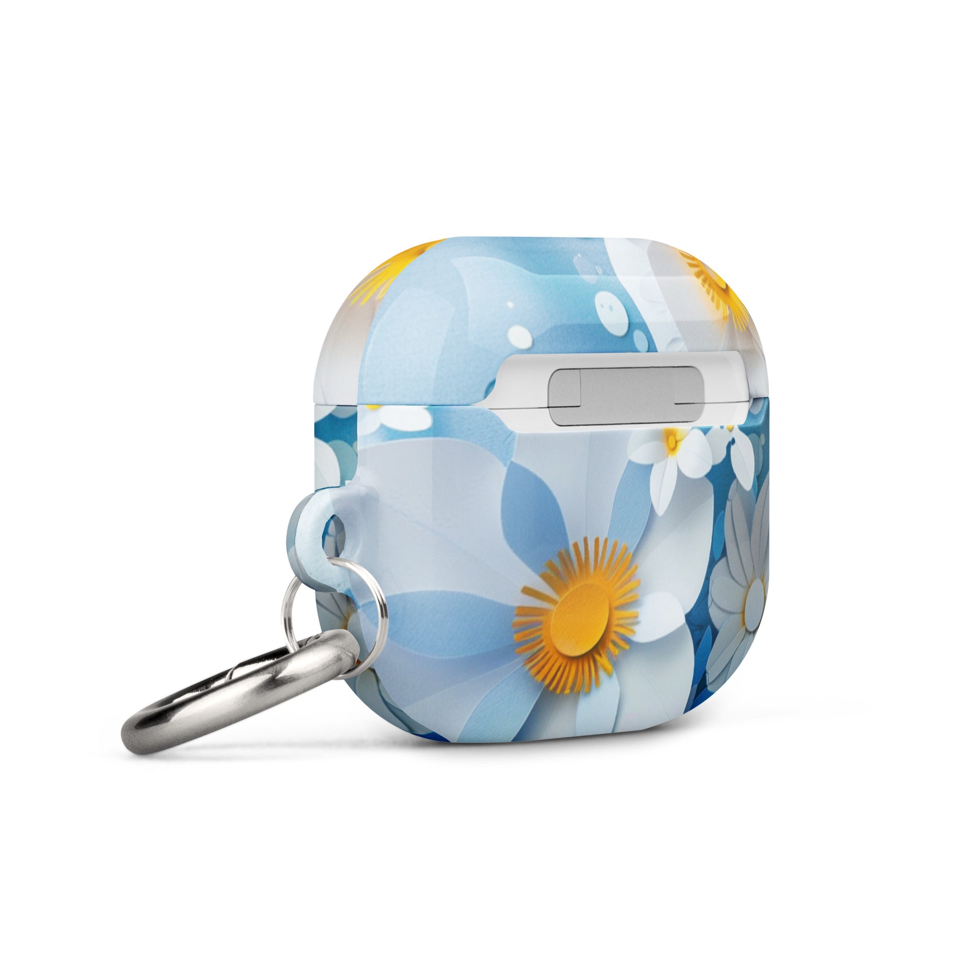 Premium Daisy Sky AirPods Case - Shockproof & Scratch-Resistant Cover for AirPods 1/2/3/Pro - Cute Floral Design Protective Case for Gym, Travel & Everyday Use