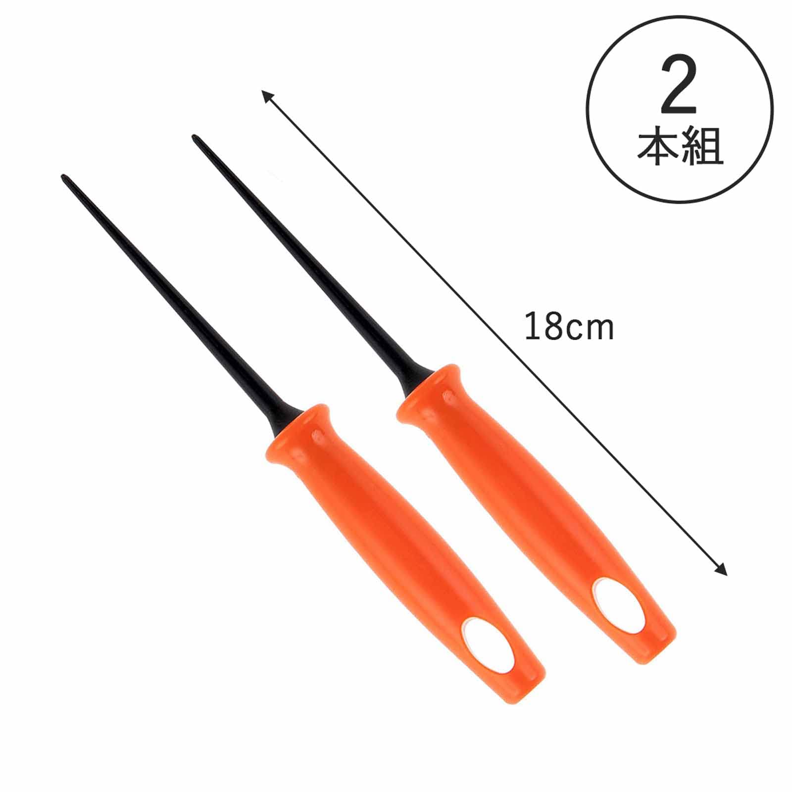 Shimomura Planning 32877 Octopus Picks Set of 2 - Heat Resistant & Scratch Proof Takoyaki Tools - Japanese Made Dishwasher Safe Kitchen Utensils for Cooking, Serving & Kids Use - Perfect for Takoyaki, Hot Plates & Asian Cuisine