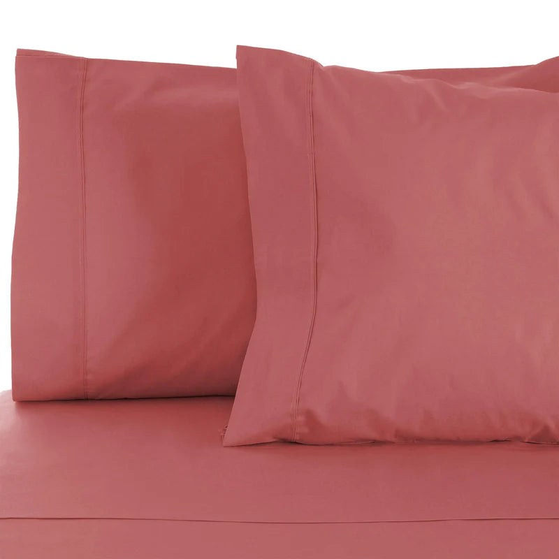 Premium 530 Thread Count 100% Egyptian Cotton Pillowcase Set of 2 - Ultra Soft & Breathable Bedding for Luxury Hotels & Home Use