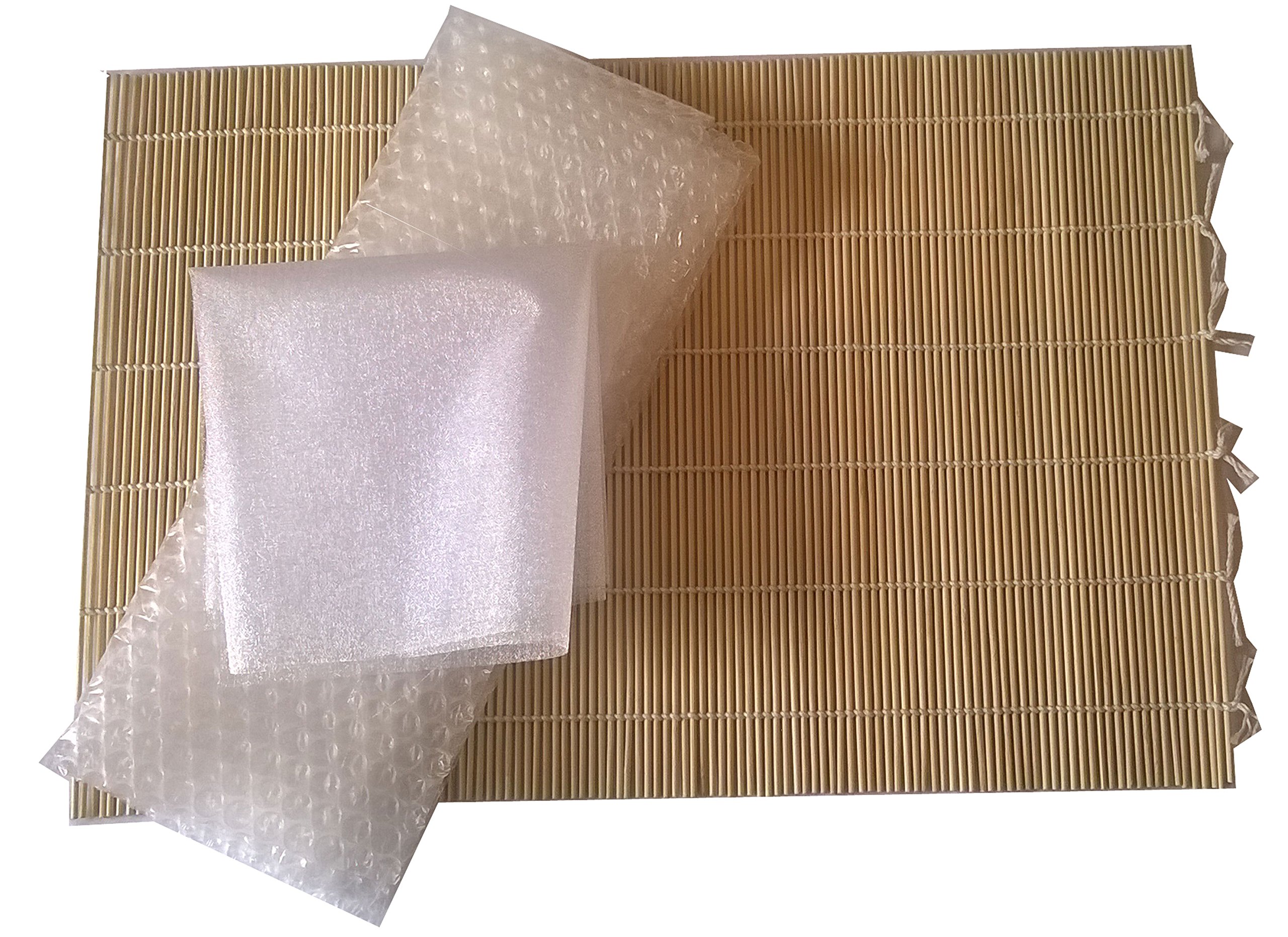 Premium Wet Felting Kit with Bamboo Rolling Mat, Bubble Wrap & Netting - DIY Wool Felting Supplies for Needlework, Home Decor & Craft Projects