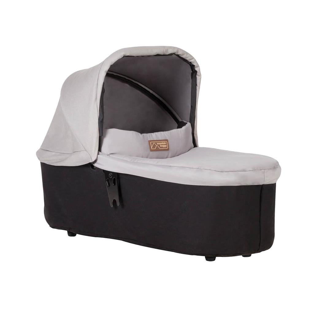 Mountain Buggy Carrycot Plus for Duet Double Stroller - Open Box | Premium Baby Bassinet for Twins | Perfect for Travel, Shopping & Outdoor Adventures