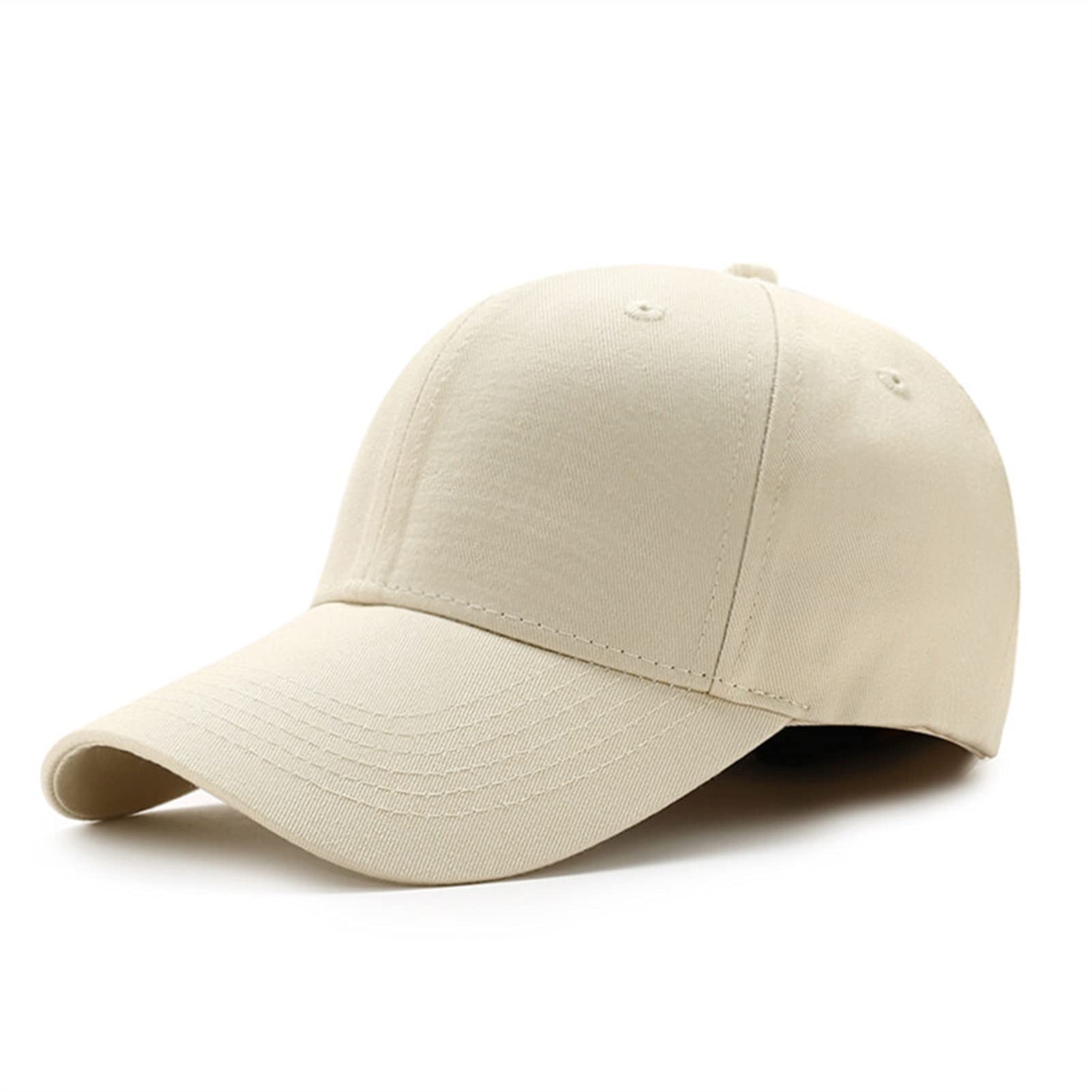 Custom Embroidered Baseball Caps for Men & Women - Personalized Logo, Text & Photo Print - Solid Color Beige Hat - Bulk Order (50+ Hats) - Perfect for Sports Teams, Corporate Gifts & Fashion Accessories