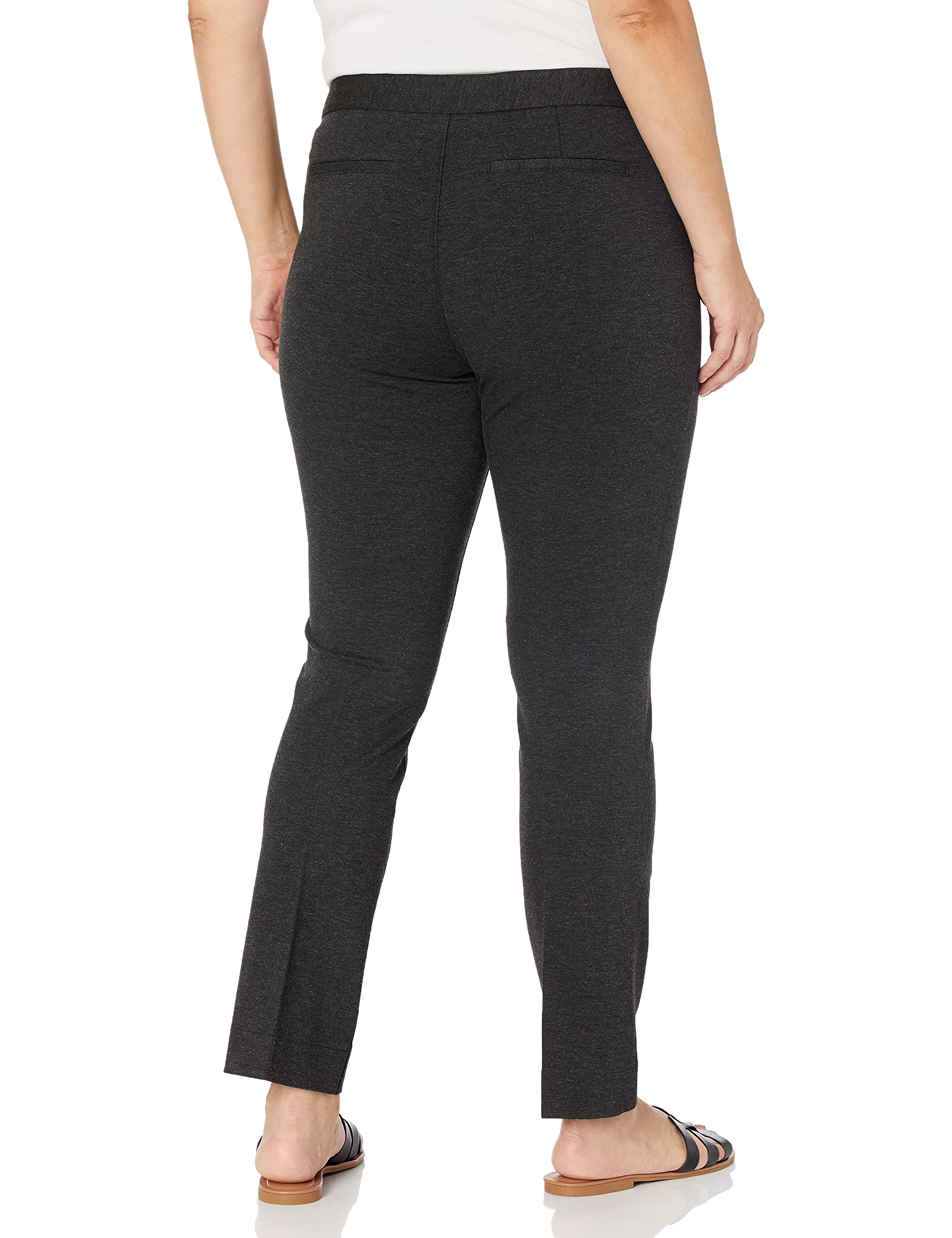 NYDJ Women's Plus Size Ponte Knit Slimming Trouser Pants - Flattering Fit for Work & Casual Wear | Comfortable Office Pants for Curvy Women | Perfect for Business Attire, Travel & Everyday Outfits