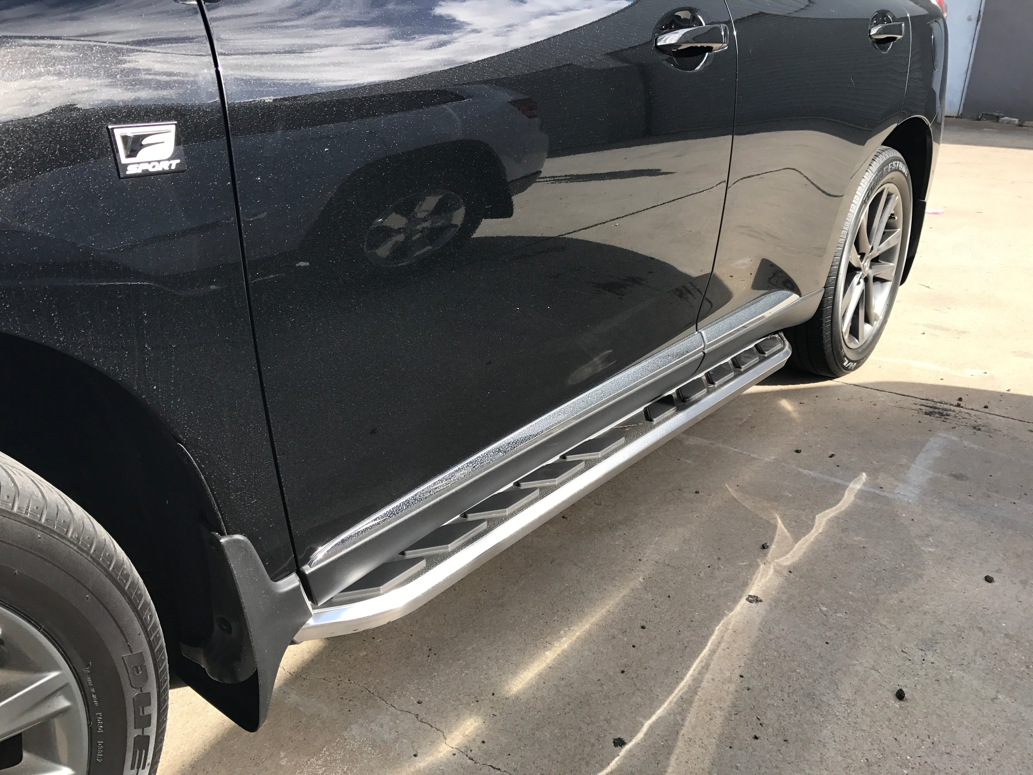 Mercedes Benz GLE Class / ML Class W166 (2012-2019) Side Steps Running Boards - Durable Stainless Steel Nerf Bars for Off-Road & Daily Driving Protection
