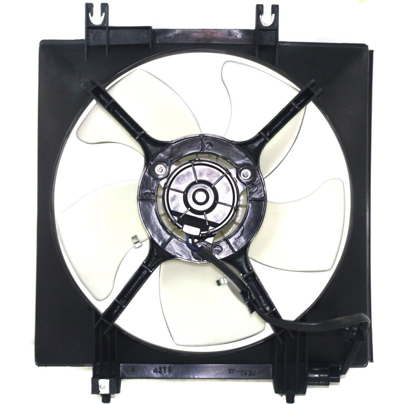 FITRITE AUTO PARTS Right Passenger Side Radiator Fan Assembly Compatible with 2005-2014 Subaru Legacy & Outback (LH, 4 Cylinder Non-Turbo) - SU3115116 73313AG02B - Perfect for Engine Cooling System Repair & Maintenance