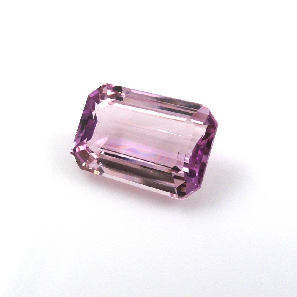 Wholesale Natural Genuine Pink Kunzite Gemstone - 6x4mm to 9x7mm Emerald Cut Faceted VVS Loose Stones for Jewelry Making, Engagement Rings & Healing Crystals