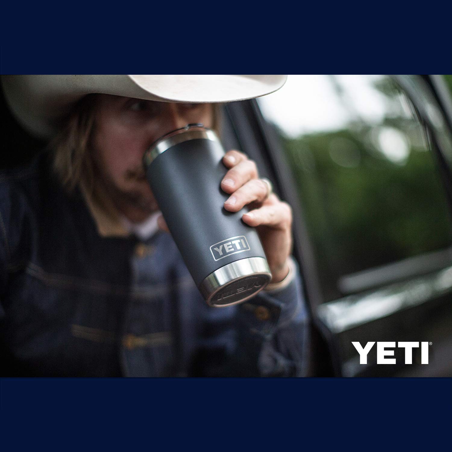 YETI Rambler 20 oz Stainless Steel Vacuum Insulated Tumbler with MagSlider Lid - Keeps Drinks Hot or Cold for Hours - Perfect for Outdoor, Office, and Travel Use