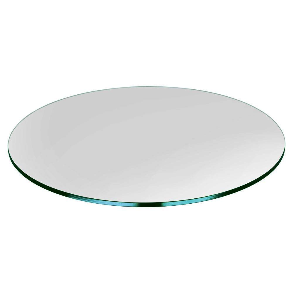 30 Inch Round Glass Table Top - 1/4