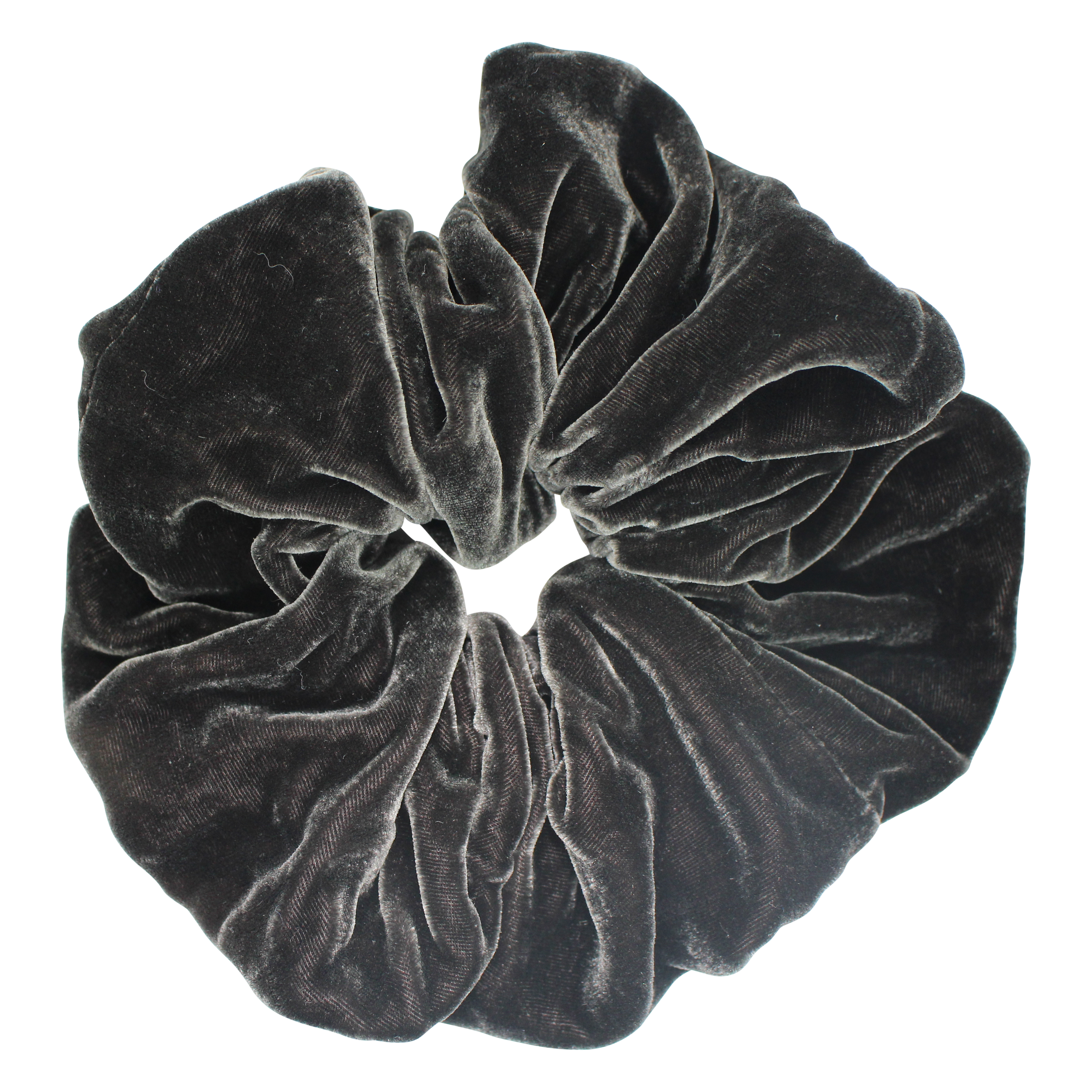 Victoria Lynn Jumbo Silk Velvet Scrunchies - Soft Hair Ties for Women, Thick Hair Accessories, Elegant Hair Bands for Everyday Use, Workouts & Special Occasions