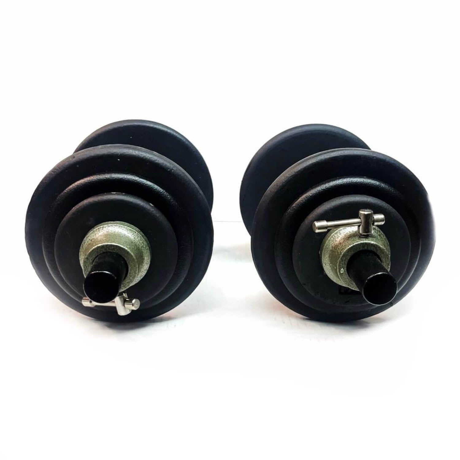 IVANKO Cast-Iron Dumbbell Set (Maximo 45) - Adjustable Weight Dumbbells for Home Gym, Strength Training & Fitness Workouts - Perfect for Weightlifting, CrossFit & Muscle Building