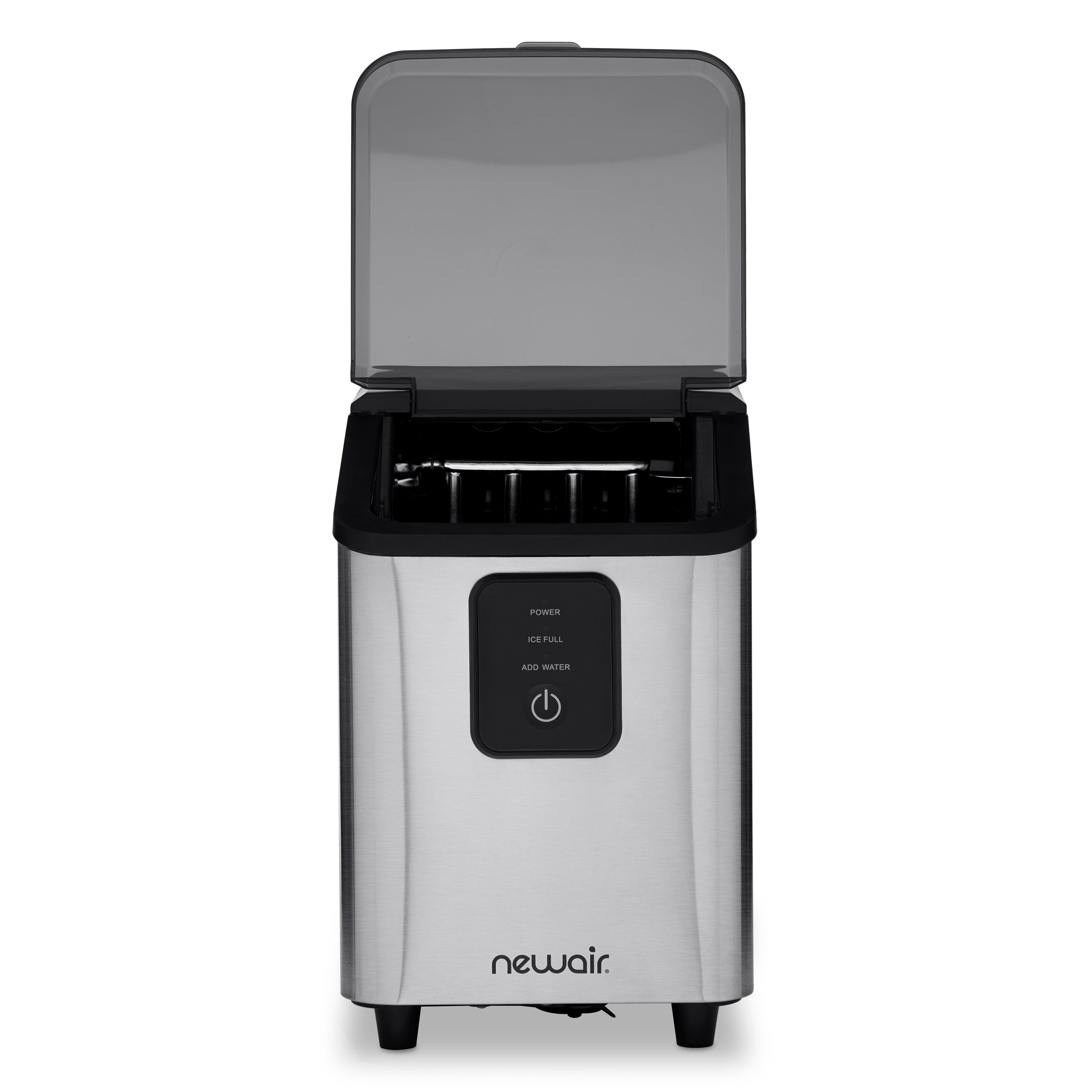 Newair® Stainless Steel Mini Countertop Bullet Ice Maker - 26lbs/Day Ice Production for Cocktails, Beverages & Home Bars