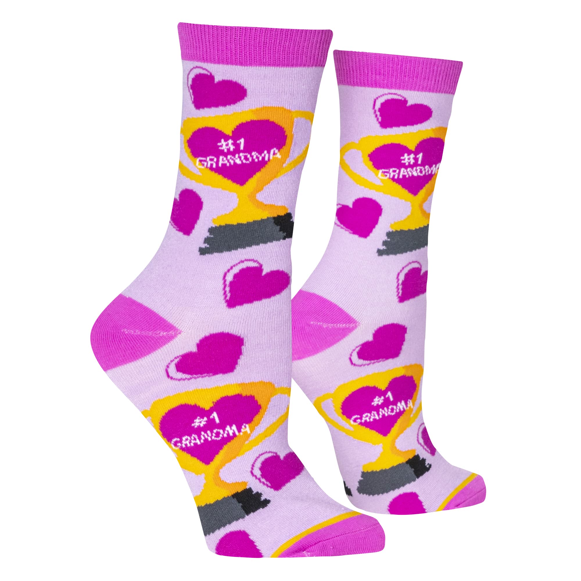 Funny Graphic Crew Socks for Women - Unique Crazy Silly Cool Designs - Perfect for Gifts, Costumes & Everyday Wear