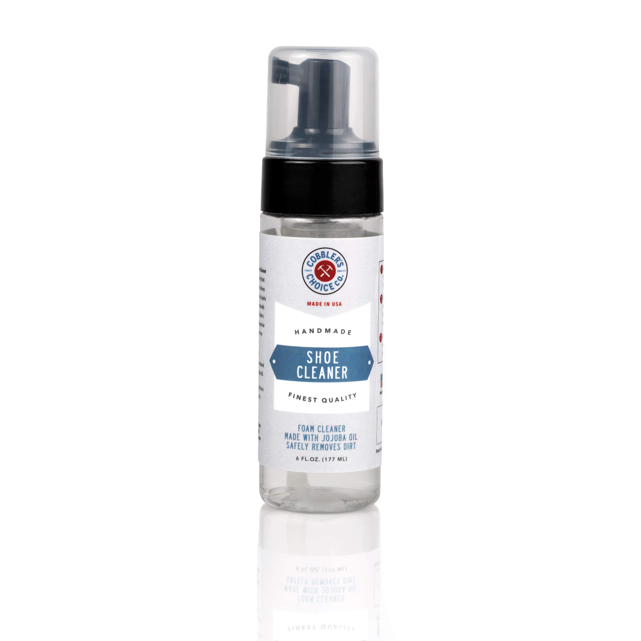 Cobbler's Choice All-Natural Shoe Cleaner - Safe for Sneakers, Textiles, Leather & Suede | Gentle Cleaning for Shoes, Bags & Accessories | Perfect for Daily Shoe Care & Stain Removal