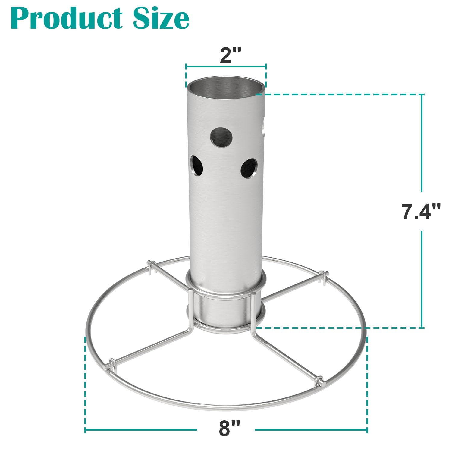 Char-Broil Big Easy Oil-Less Turkey Fryer Flavor Infuser Stand - Replacement Part 4897766R06 for Deep Frying Turkey & Chicken - Perfect for Outdoor BBQ, Grilling & Holiday Cooking