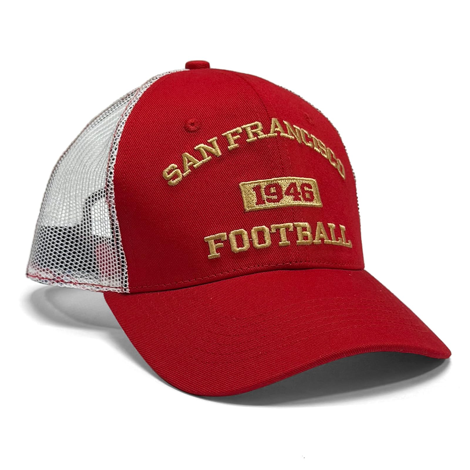 Adjustable Mesh Trucker Hat for Men & Women - Embroidered Baseball Cap for Football Fans & US Cities - Perfect for Sports, Outdoor Activities & Casual Wear