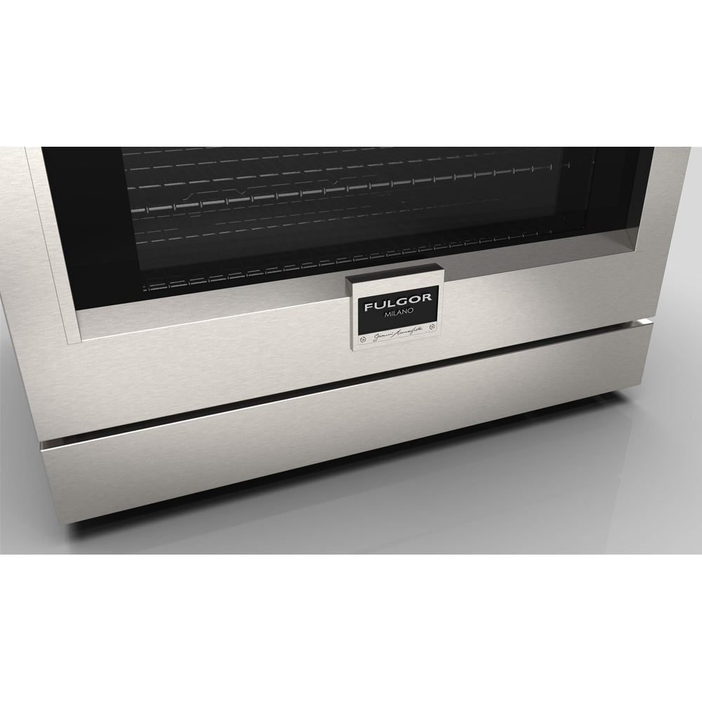 Fulgor Milano 36-Inch 600 Series Stainless Steel All-Electric Induction Range (Model F6PIR365S1) - Perfect for Modern Kitchens & Professional Chefs