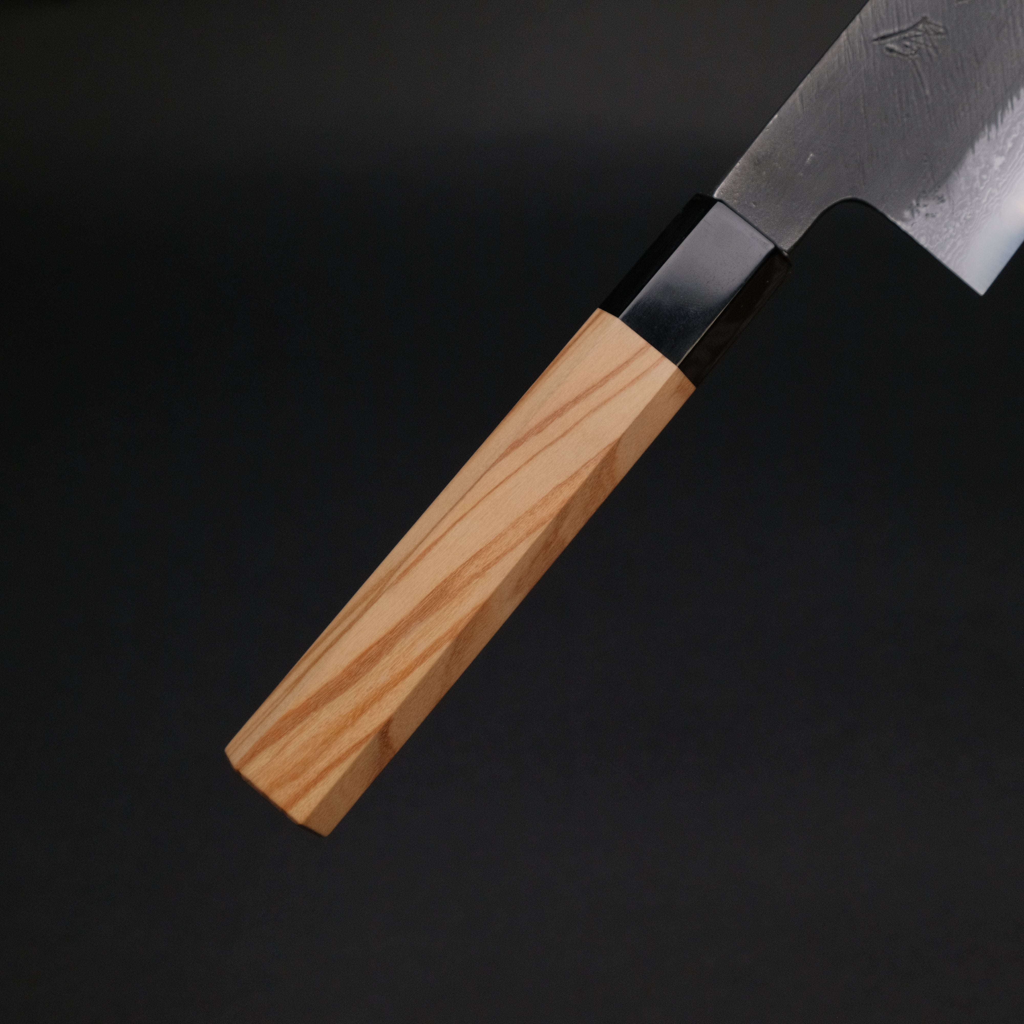 Premium Ajikataya White #2 Matsuba Damascus Gyuto 240mm Japanese Chef Knife - Olive Wood & Buffalo Horn Handle - Perfect for Sushi, Sashimi & Meat Cutting - Professional Kitchen Essential