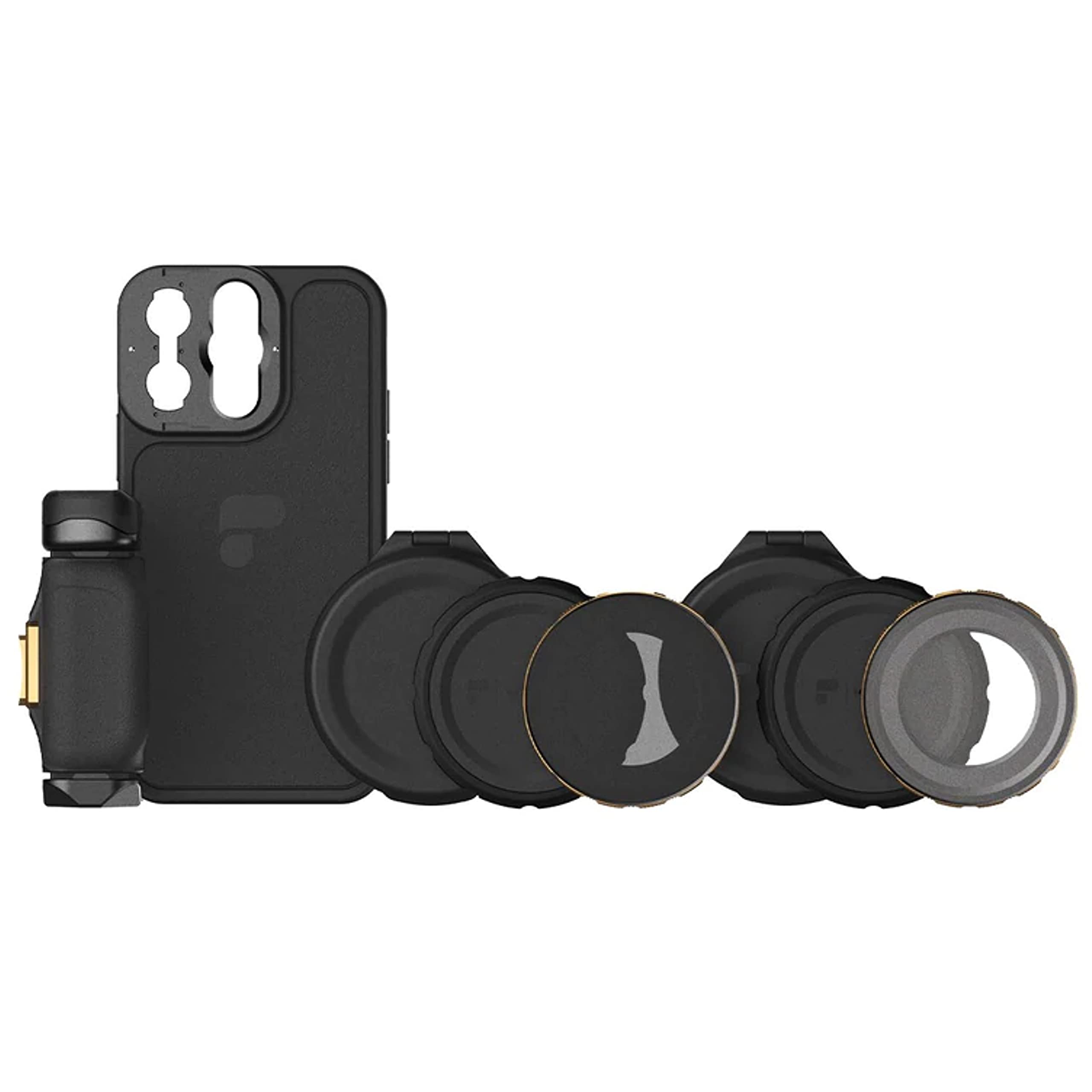 PolarPro LiteChaser Filmmaking Kit for iPhone 13 Pro Max - Magsafe Compatible Photography Case with Filters & Grip - Perfect for Mobile Videography, Content Creation & Travel Vlogging