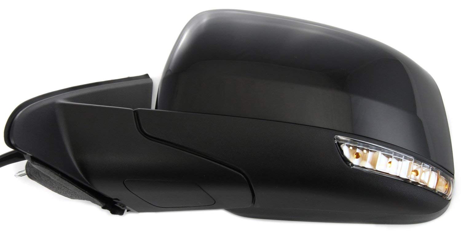 Garage-Pro Heated Power Glass Mirror with Blind Spot Detection & Signal Light - Compatible with 2011-2021 Jeep Grand Cherokee (Driver Side) | Enhanced Visibility & Safety for Off-Roading & Night Driving