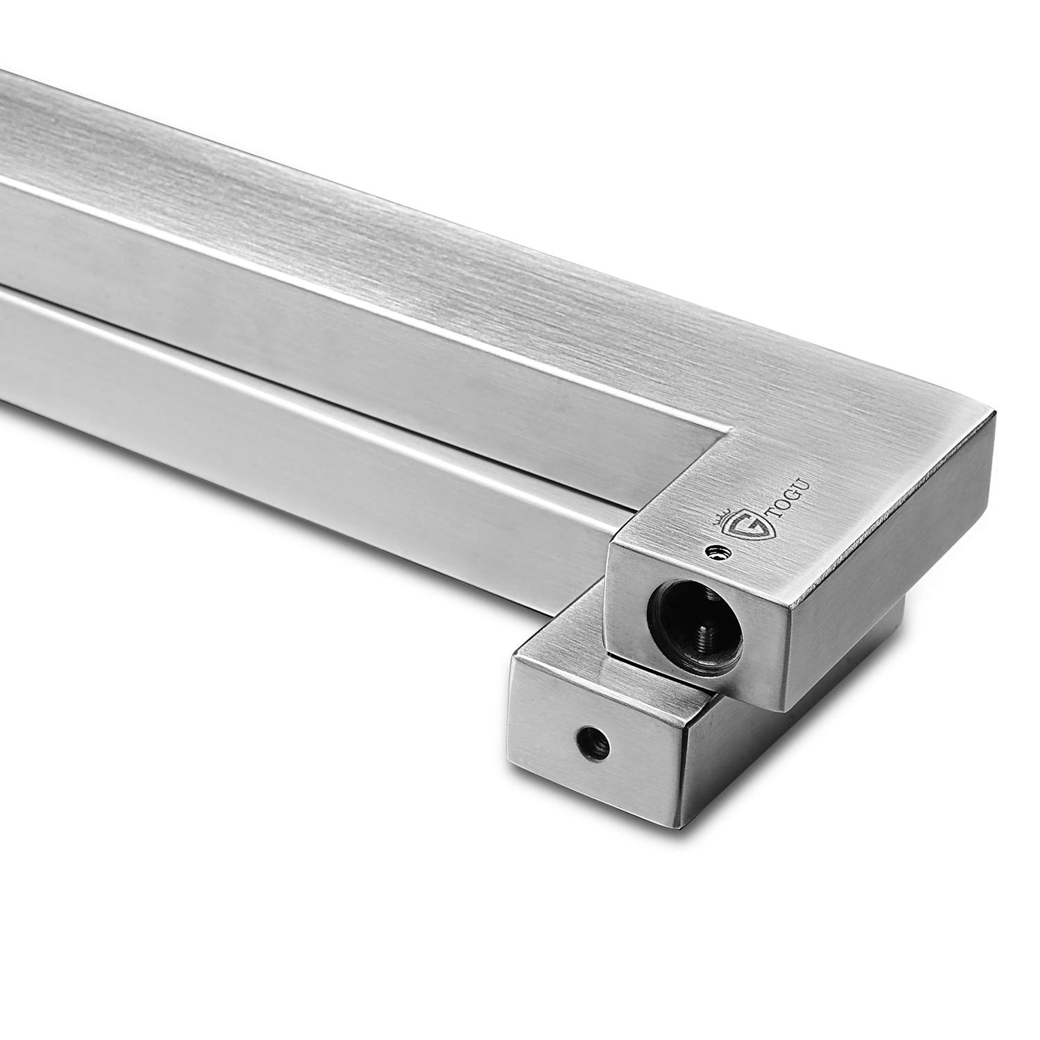 TOGU TG-6013 60-Inch Heavy-Duty Commercial Grade 304 Stainless Steel Push Pull Door Handle - Barn Door Pull & Glass Pull Handle with Brushed Finish - Perfect for Sliding Barn Doors, Glass Entryways & Commercial Buildings