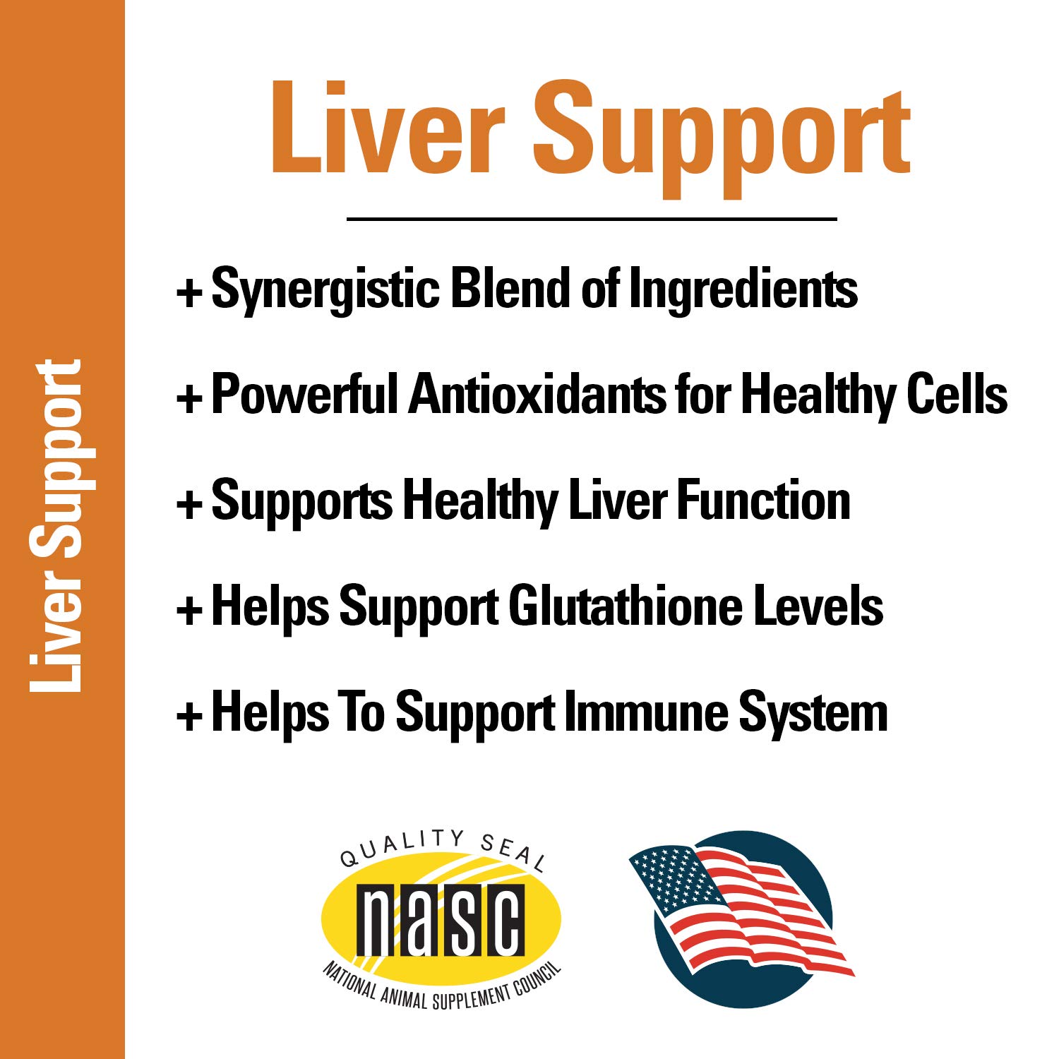 Vet Classics Liver Support Supplement for Dogs & Cats - Liver Function Aid with B-Vitamins, Glutathione & Milk Thistle - 60 Soft Chewable Tablets - Supports Detox & Digestive Health - Perfect for Senior Pets & Daily Wellness Routine