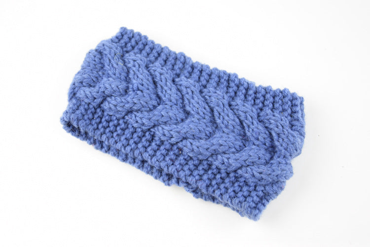 Warm Acrylic Thick Wool Knitted Headband for Women - Winter Fashion Hair Accessories - Perfect for Outdoor Activities & Cold Weather