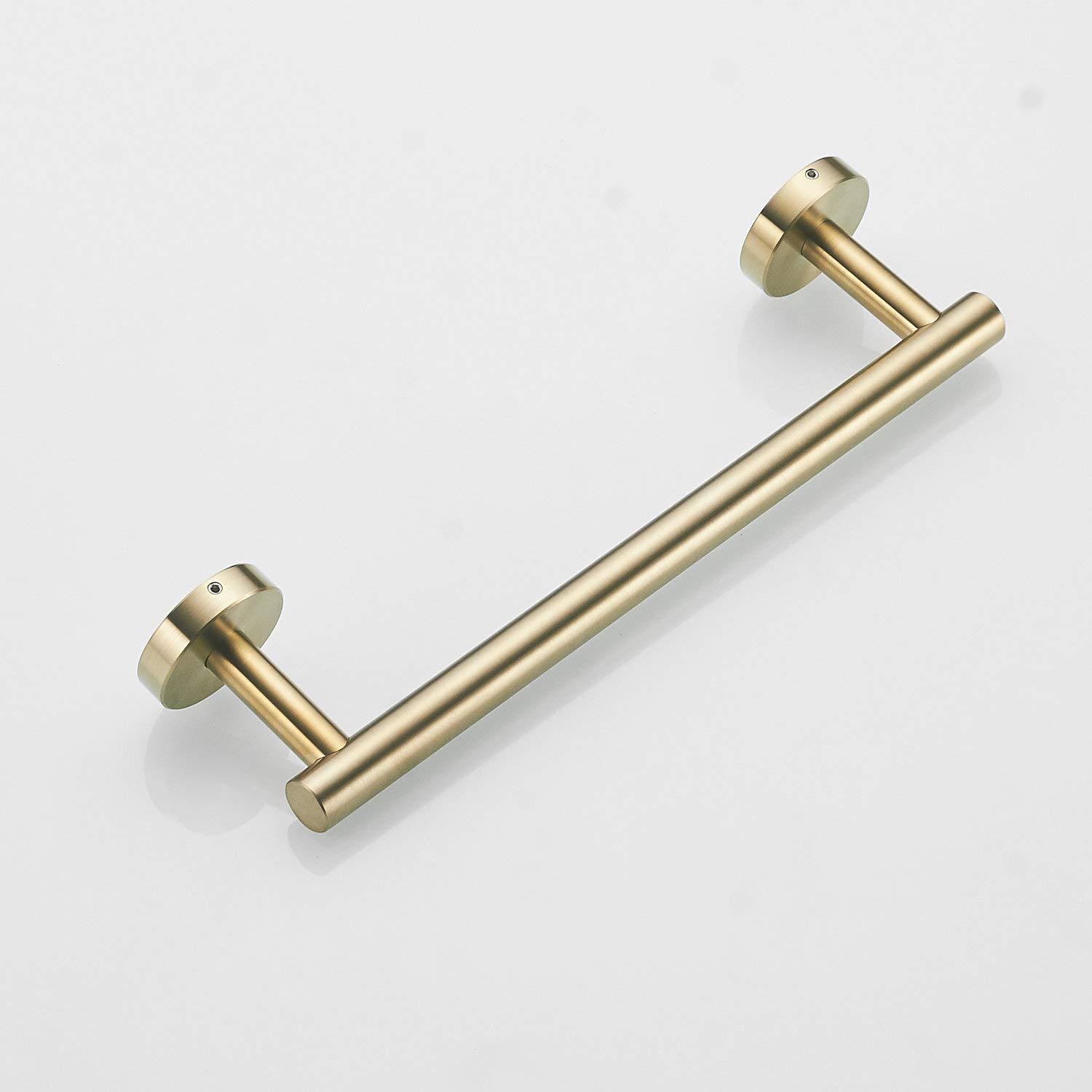 30 cm Brushed Gold Stainless Steel Single Towel Bar - Wall Mount Bathroom Towel Rack by Leekayer - Perfect for Modern Bathrooms & Spa-Like Home Decor