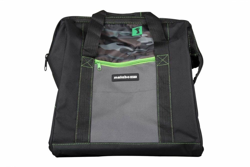 Metabo HPT Medium Camo Tool Bag - Durable & Spacious for Construction, DIY & Home Repairs | Perfect for Electricians, Carpenters & Handymen