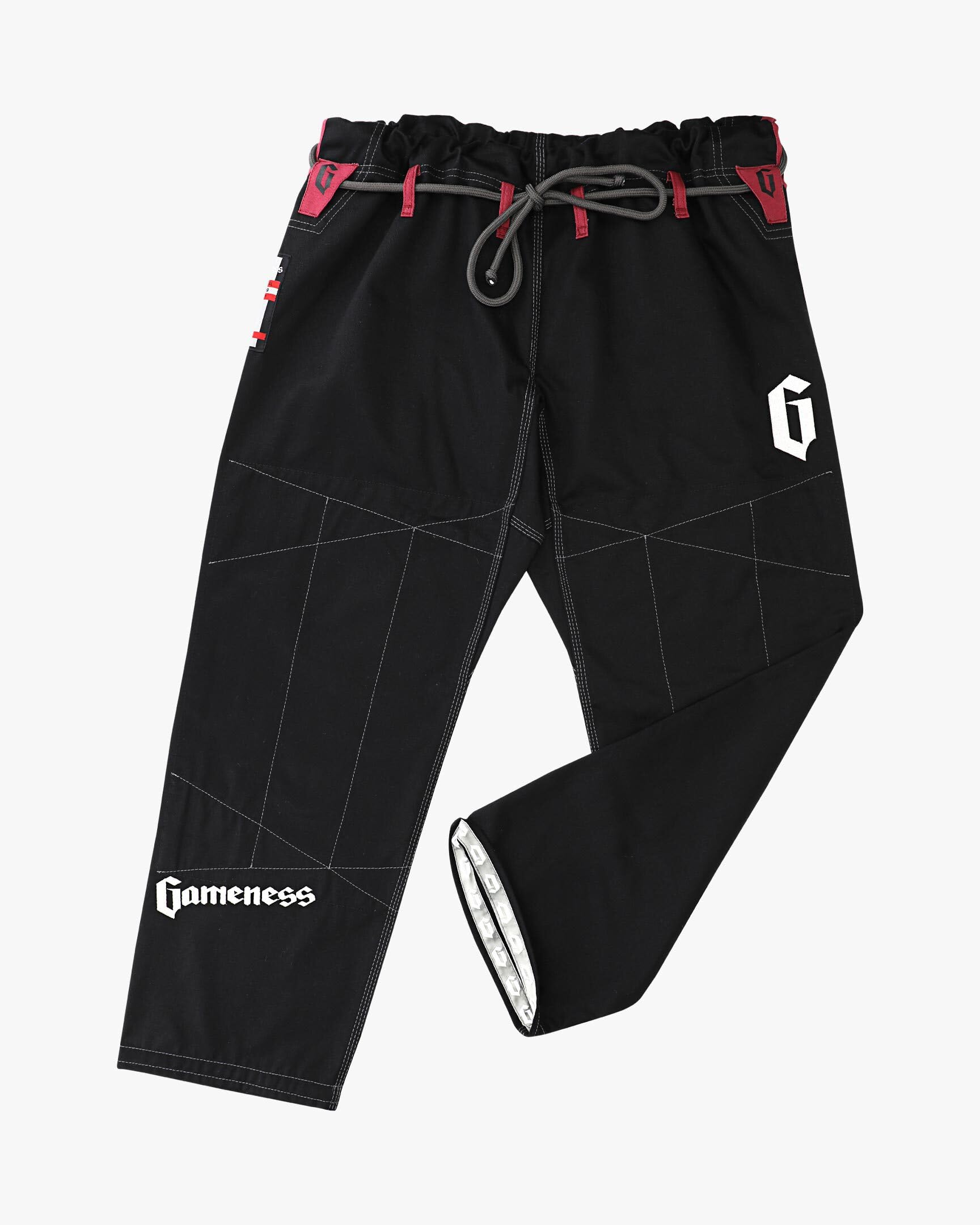 Gameness Male Jiu Jitsu Pearl Gi 2.0 | Premium BJJ Gi for Training & Competition | Lightweight & Durable Brazilian Jiu-Jitsu Uniform for Men