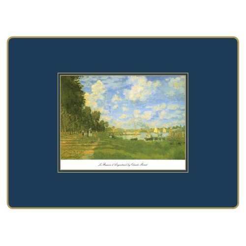 Lady Clare English Placemats Set of 4 - French Impressionists Art Design - Traditional Continental Style 15.5 x 11.5 Inch - Perfect for Dining Table Decor, Dinner Parties & Holiday Entertaining