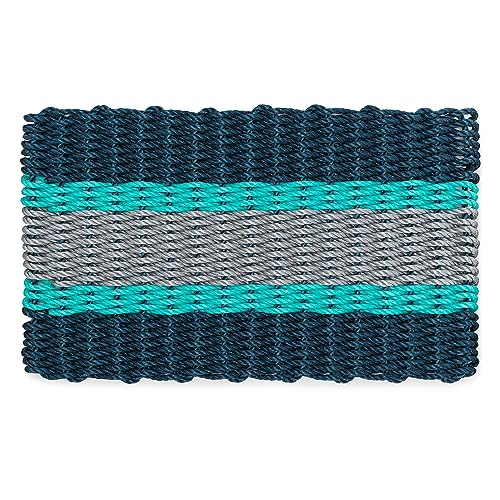 Navy, Teal, Silver