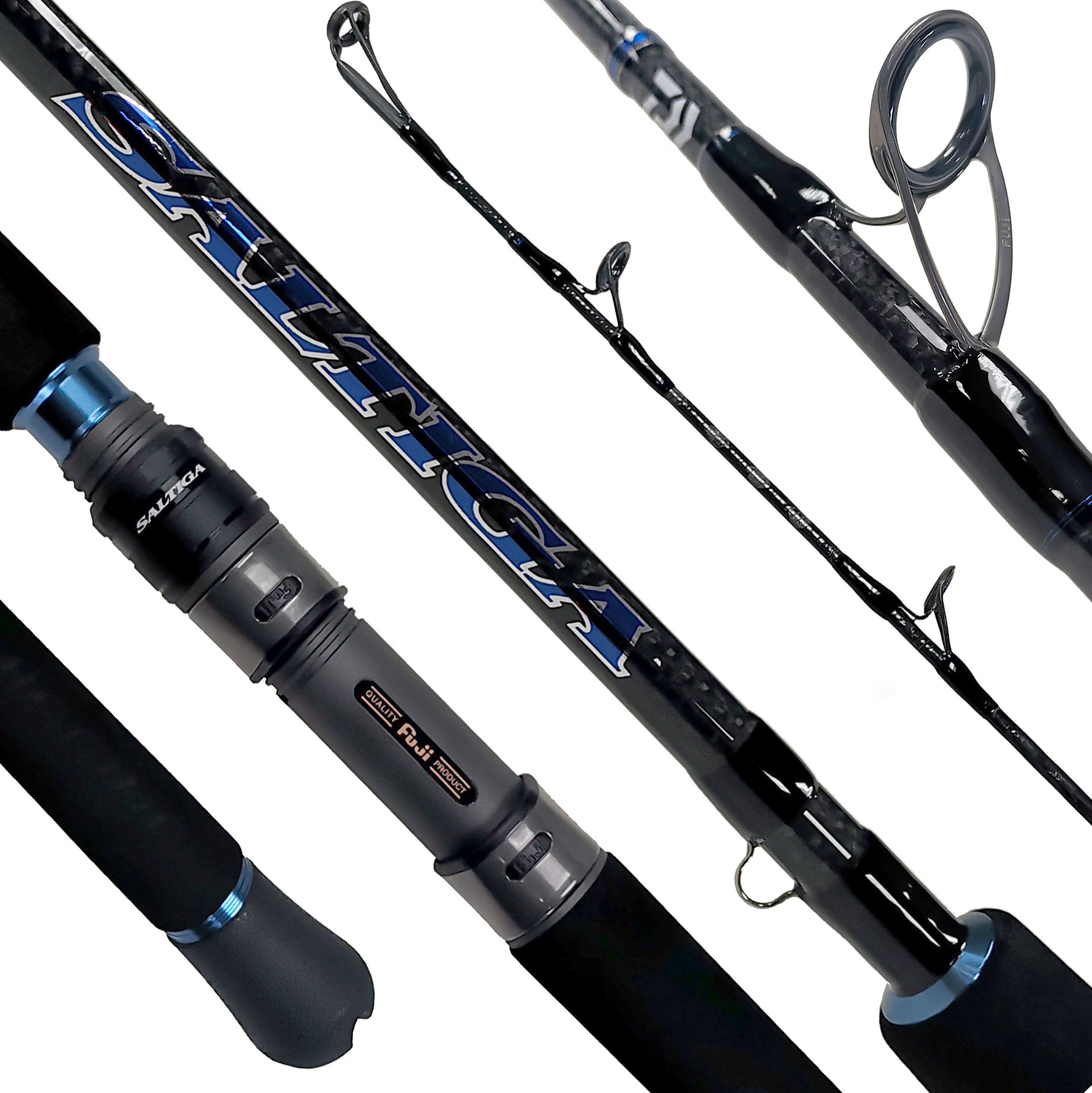 Daiwa Saltiga Conventional Jigging Fishing Rods - Heavy Duty Saltwater Offshore Rod for Tuna, Grouper & Bottom Fishing | Perfect for Deep Sea Jigging & Boat Fishing Adventures