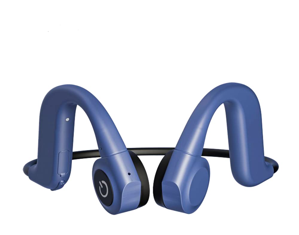 Open-Ear Bluetooth Bone Conduction Sport Headphones - Sweatproof Wireless Earphones for Running, Cycling & Gym Workouts - Built-in Mic for Hands-Free Calls - Perfect for Outdoor Activities & Fitness Enthusiasts