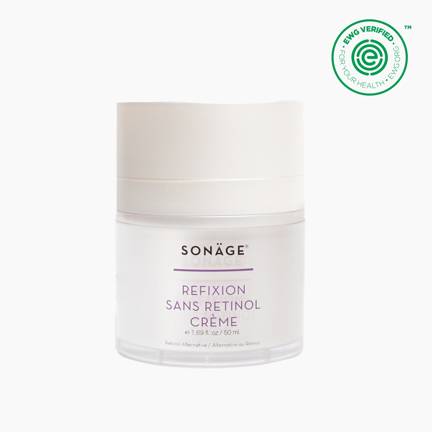 Refixion Retinol-Free Cream - Anti-Aging Face Moisturizer for Sensitive Skin | Hydrating & Soothing Night Cream for Dry Skin Care Routine