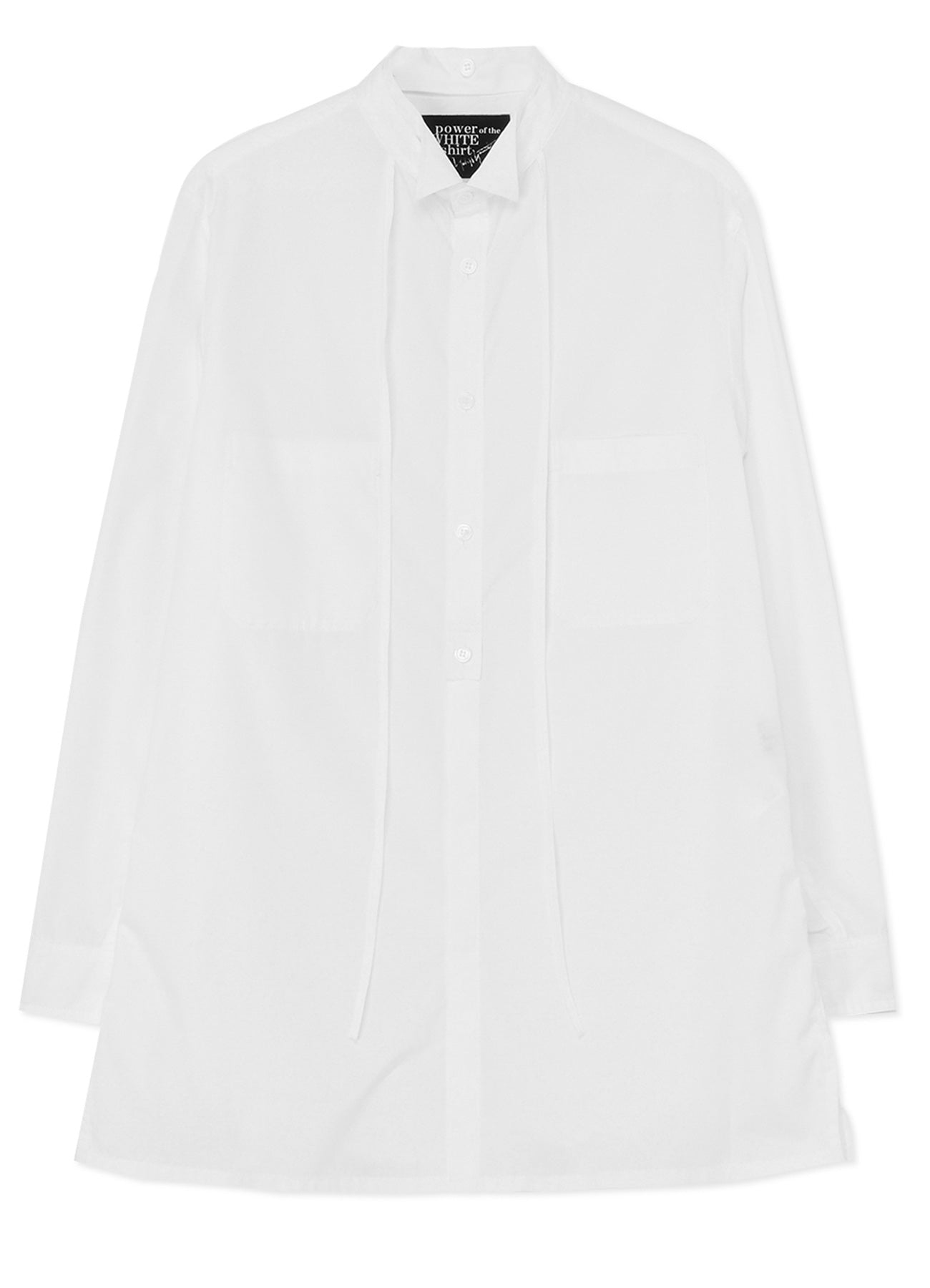Premium Cotton Broadcloth Shirt with String Detail - Stylish & Comfortable Casual Wear for Men & Women - Perfect for Office, Outings & Everyday Fashion