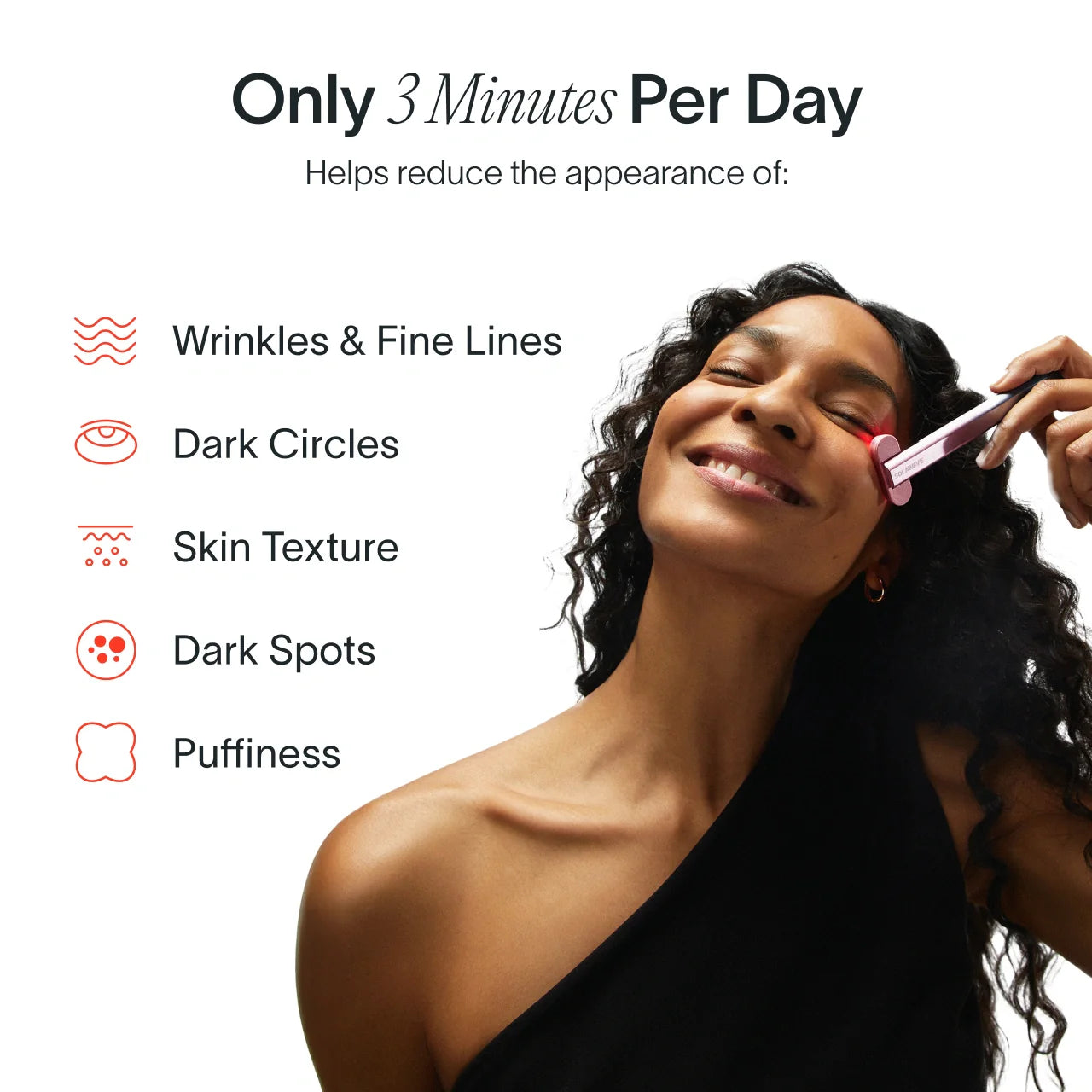 4 in 1 Radiant Renewal Skincare Wand with Red Light Therapy - Anti-Aging, Wrinkle Reduction & Skin Rejuvenation | At-Home Facial Treatment Device for Glowing Skin | Perfect for Daily Skincare Routine & Spa Nights