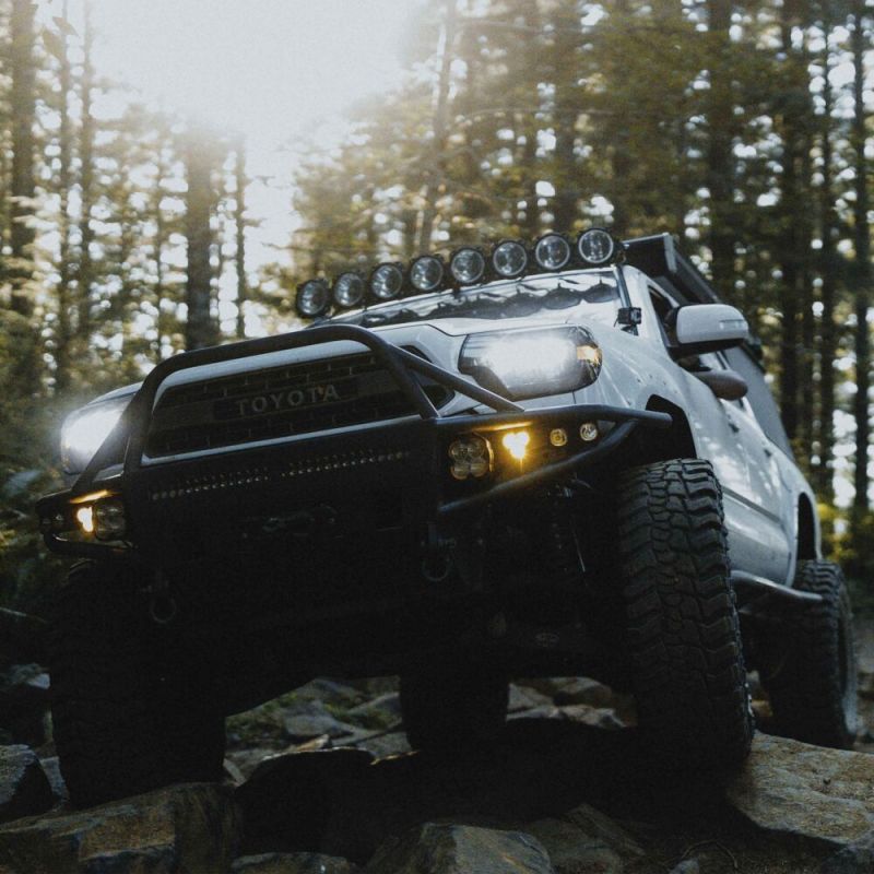 FLEX ERA® 3 Dual Mode SAE Fog LED Light Pods - 2 Light Master Kit for Toyota Trucks & SUVs - Waterproof Off-Road Lighting for Bumpers, Trail Driving & Night Adventures
