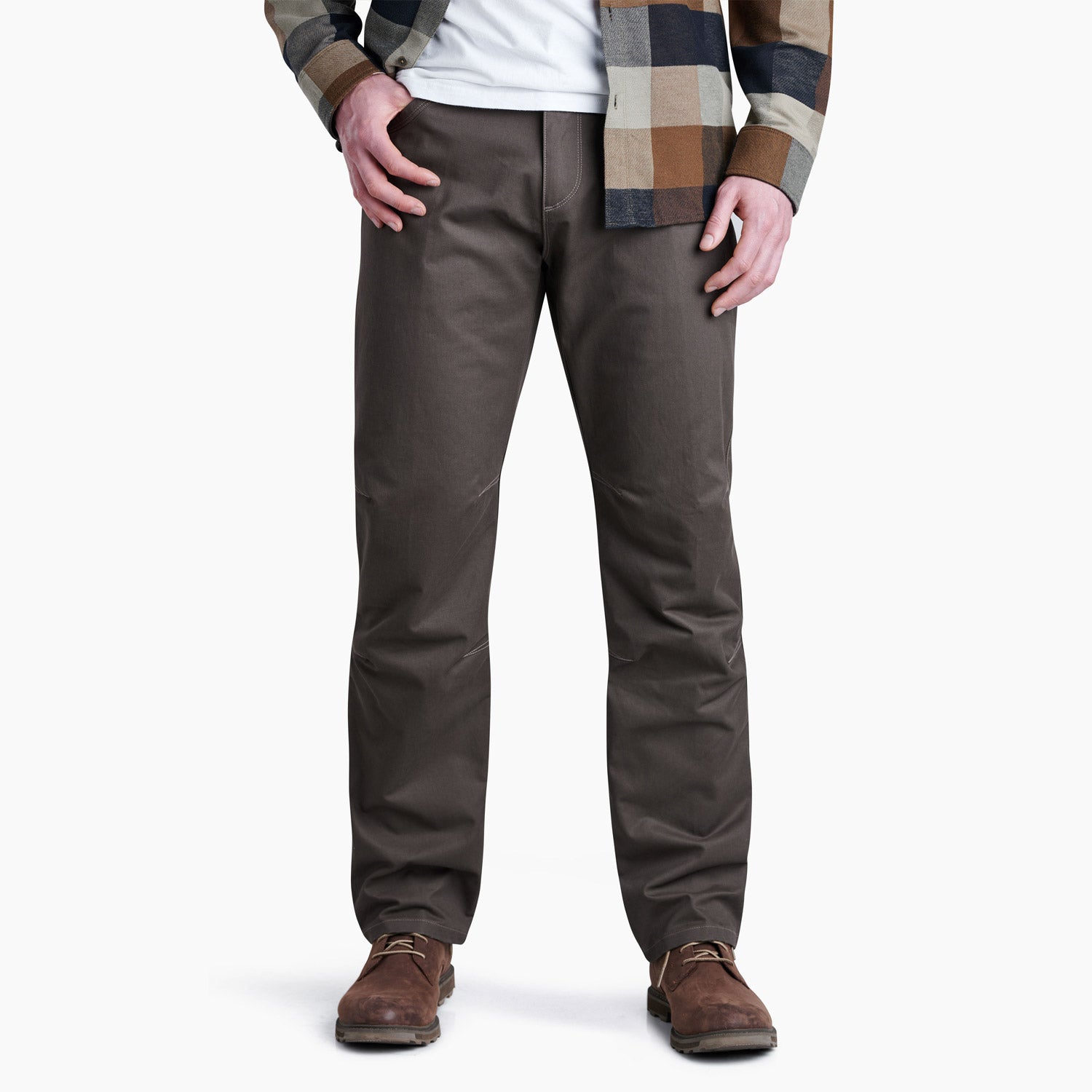 KÜHL Men's RYDR Pants - Forged Iron Color | Durable Outdoor Hiking & Travel Pants for Adventure & Casual Wear
